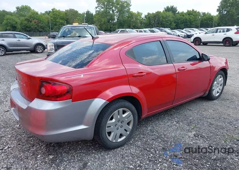 2013 Dodge Avenger Se from USA, damaged, VIN 1C3CDZAB0DN531170